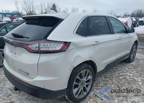 2016 Ford Edge Titanium z USA, uszkodzony, nr VIN 2FMPK4K88GBB19860
